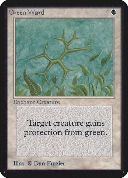 Green Ward, Alpha Edition #1132