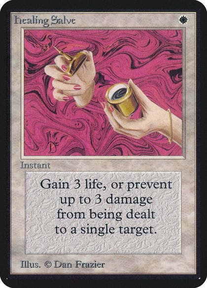 Healing Salve, Alpha Edition #1135