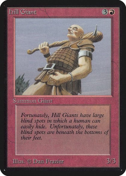 Hill Giant, Alpha Edition #1137