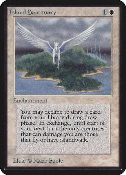 Island Sanctuary, Alpha Edition #1156