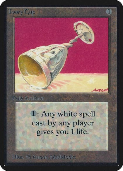 Ivory Cup, Alpha Edition #1157