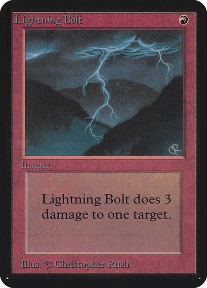 Lightning Bolt, Alpha Edition #1174