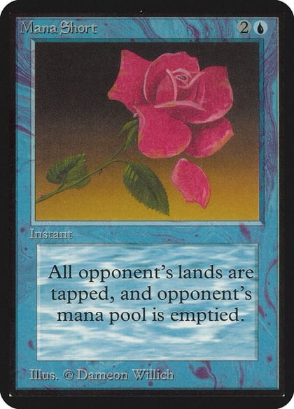 Mana Short, Alpha Edition #1185