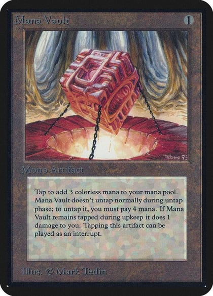 Mana Vault, Alpha Edition #1186