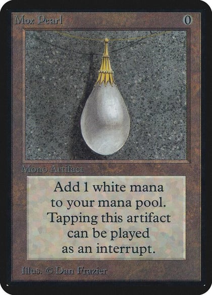 Mox Pearl, Alpha Edition #1198