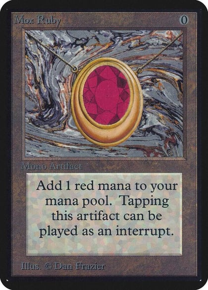 Mox Ruby, Alpha Edition #1199