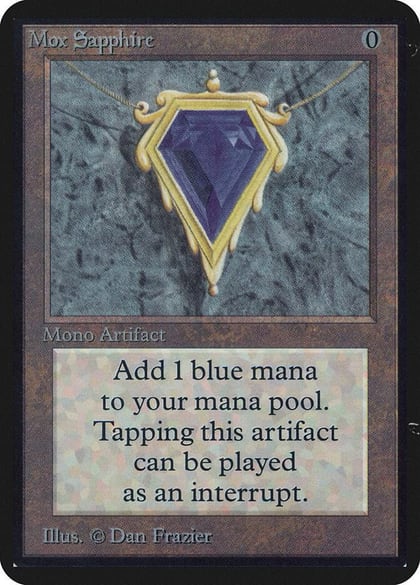 Mox Sapphire, Alpha Edition #1200
