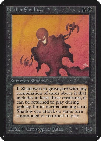 Nether Shadow, Alpha Edition #1202