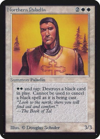 Northern Paladin, Alpha Edition #1206