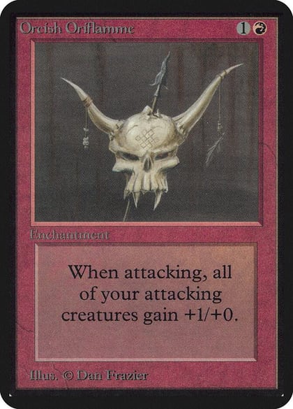 Orcish Oriflamme, Alpha Edition #1209