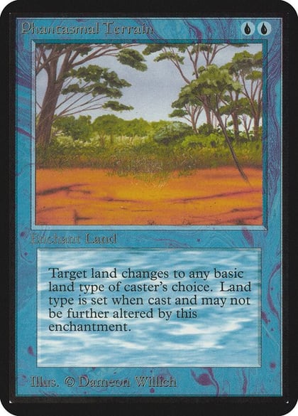 Phantasmal Terrain, Alpha Edition #1215