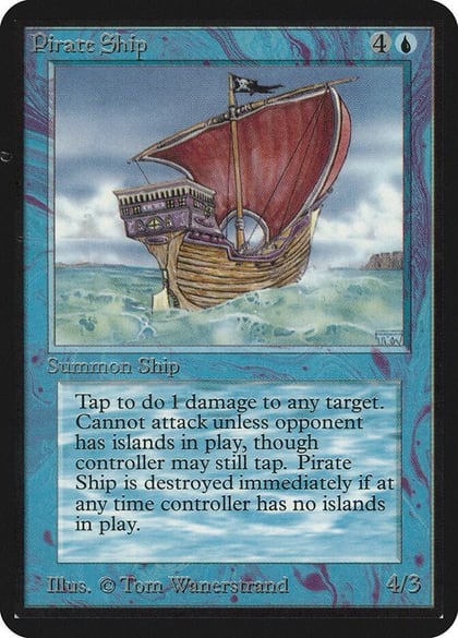 Pirate Ship, Alpha Edition #1217
