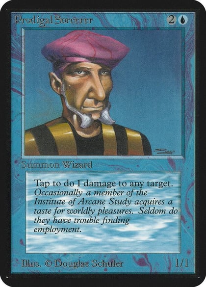 Prodigal Sorcerer, Alpha Edition #1226