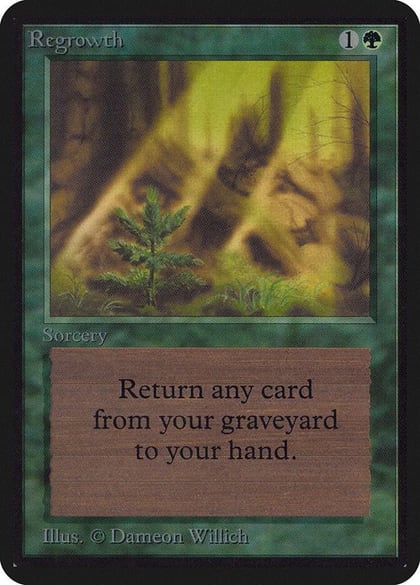 Regrowth, Alpha Edition #1235
