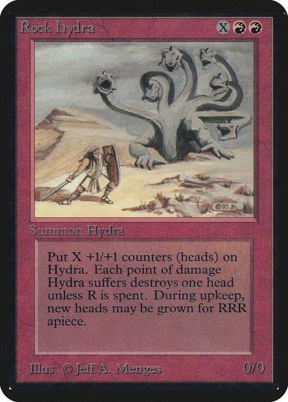 Rock Hydra, Alpha Edition #1240