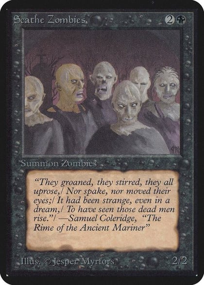 Scathe Zombies, Alpha Edition #1247