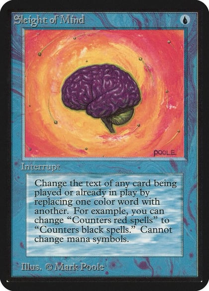 Sleight of Mind, Alpha Edition #1261