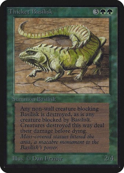 Thicket Basilisk, Alpha Edition #1279