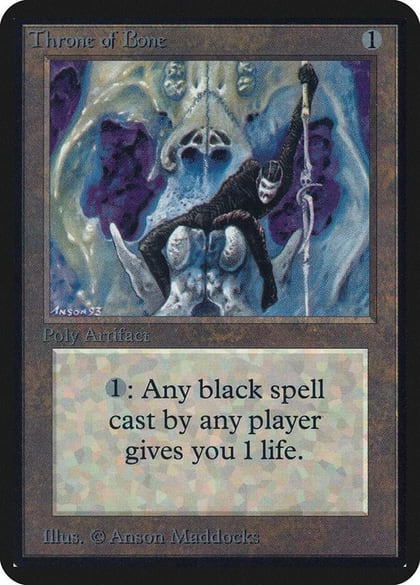 Throne of Bone, Alpha Edition #1281