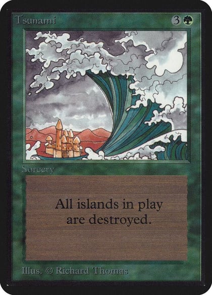 Tsunami, Alpha Edition #1288