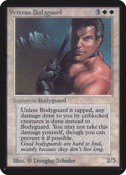 Veteran Bodyguard, Alpha Edition #1299