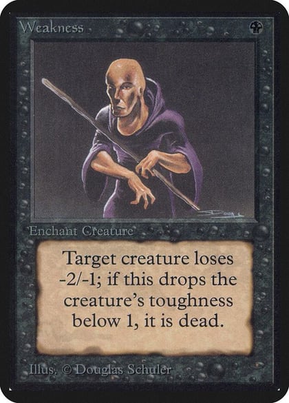 Weakness, Alpha Edition #1315