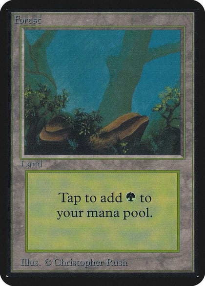 Forest (A), Alpha Edition #21707