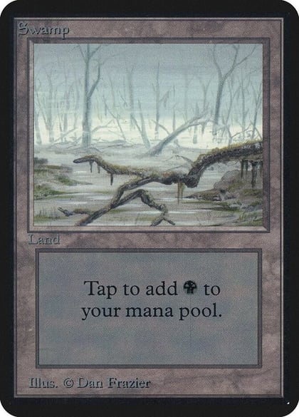 Swamp (A), Alpha Edition #91364