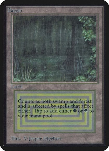 Bayou, Alpha Edition #91367