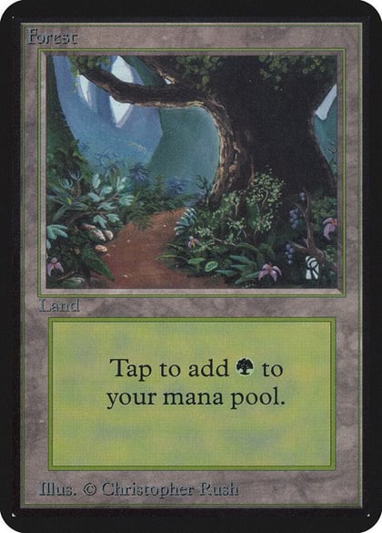 Forest (B), Alpha Edition #91371