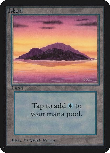 Island (A), Alpha Edition #91381