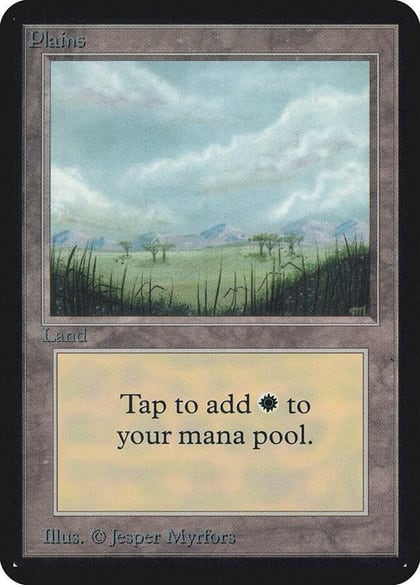 Plains (B), Alpha Edition #91384