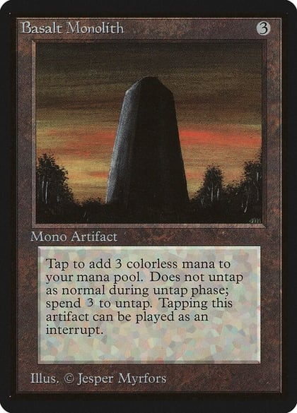 Basalt Monolith, Beta Edition #8681