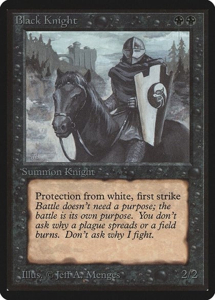 Black Knight, Beta Edition #8686