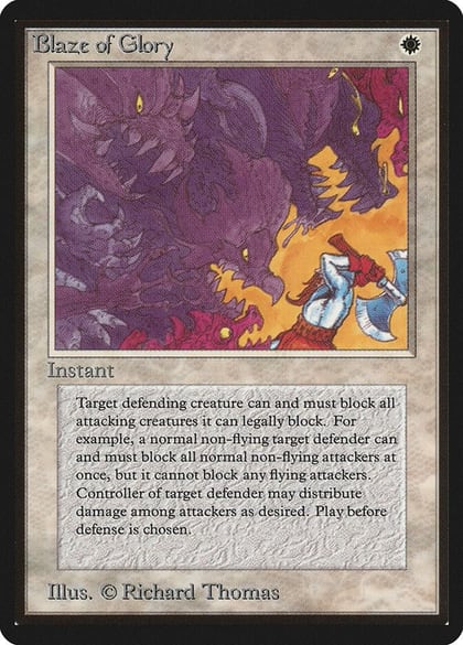 Blaze of Glory, Beta Edition #8690