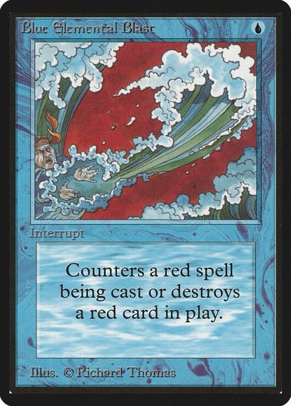 Blue Elemental Blast, Beta Edition #8692