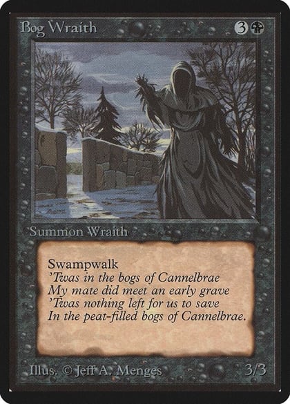 Bog Wraith, Beta Edition #8694