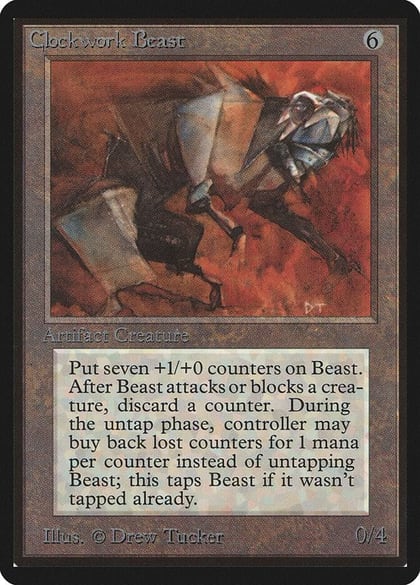 Clockwork Beast, Beta Edition #8708