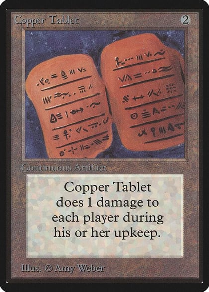 Copper Tablet, Beta Edition #8716