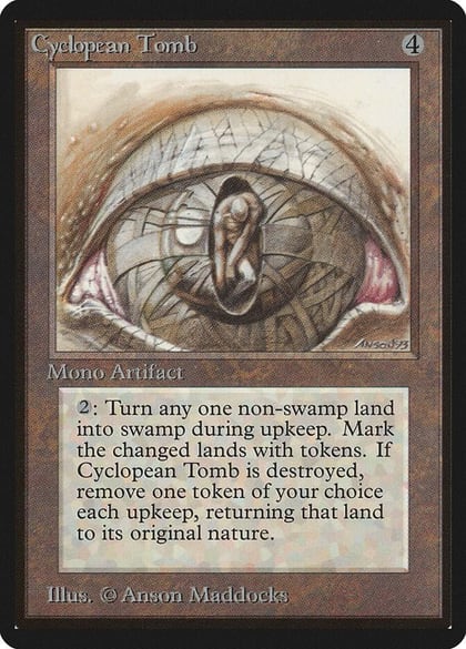 Cyclopean Tomb, Beta Edition #8724
