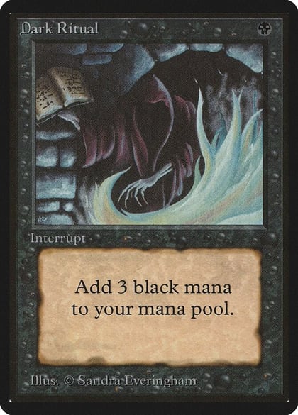 Dark Ritual, Beta Edition #8725