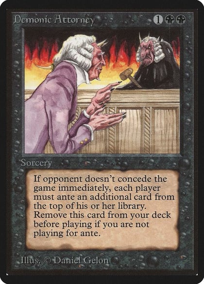 Demonic Attorney, Beta Edition #8730