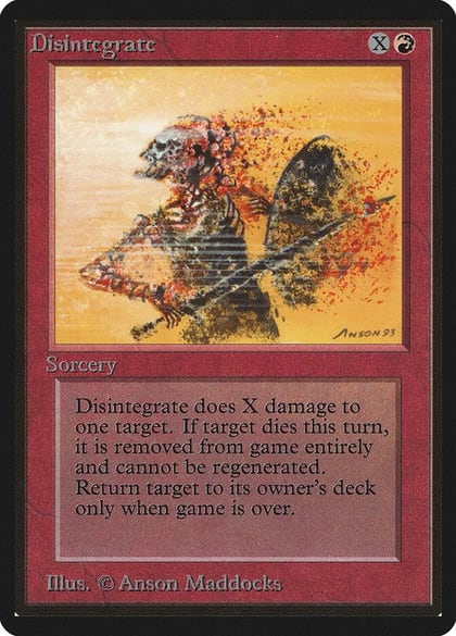 Disintegrate, Beta Edition #8735