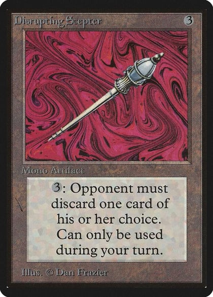 Disrupting Scepter, Beta Edition #8736