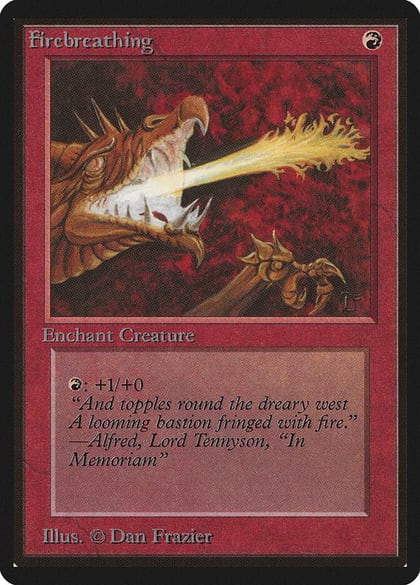 Firebreathing, Beta Edition #8755