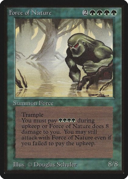 Force of Nature, Beta Edition #8759