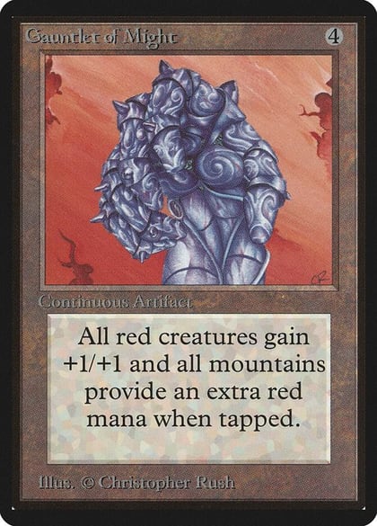 Gauntlet of Might, Beta Edition #8768