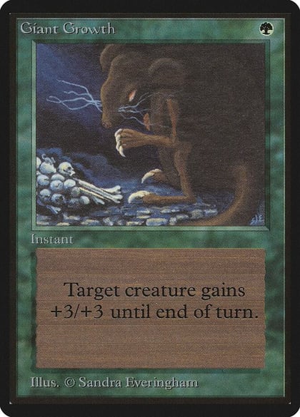 Giant Growth, Beta Edition #8769