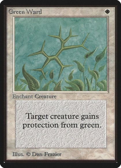 Green Ward, Beta Edition #8777