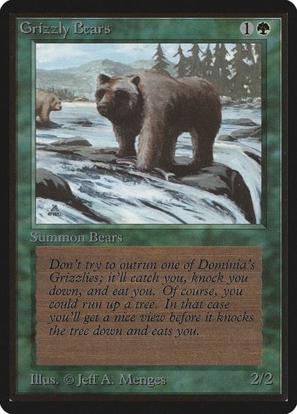 Grizzly Bears, Beta Edition #8778